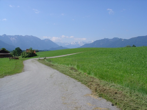 Beierse Alpen, Beieren, Duitsland. 13 juni 2005