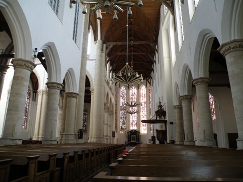 De oude kerk te Delft. 07082008.