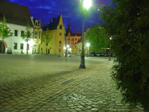 Zwickau, Erzgebirge, Sachsen, Duitsland. 23 april 2007